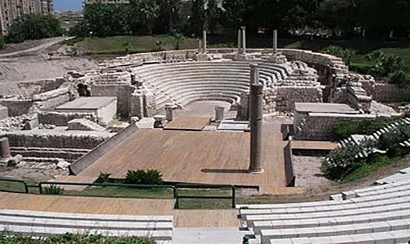 Alexandria Roman Amphitheater QR Tickets