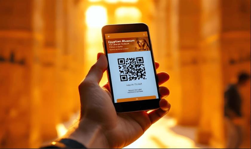 Egyptian Museum Cairo QR Ticket  