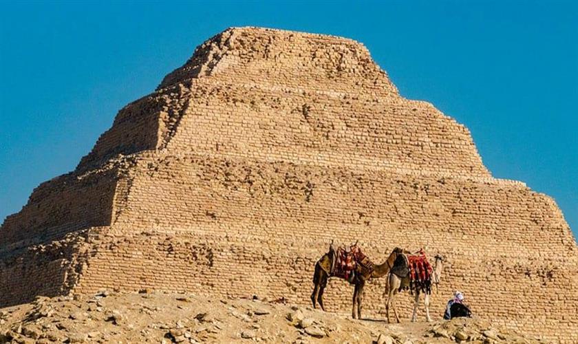 Saqqara Pyramid QR entry ticket
