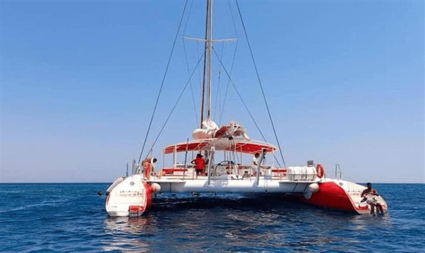 catamaran sailing tour